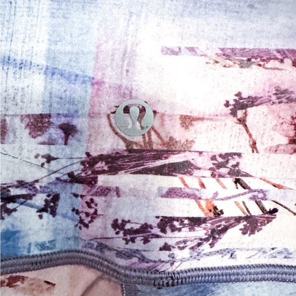 Lululemon Wunder Under Crop High-Rise Luxtreme 21" Sunrise Silhouette Multi Sz 4 - Picture 6 of 15